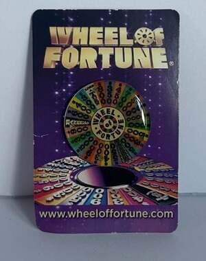 Wheel of Fortune Lapel Pin